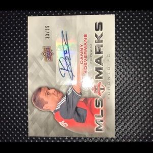 Danny koevermans autographed trading card